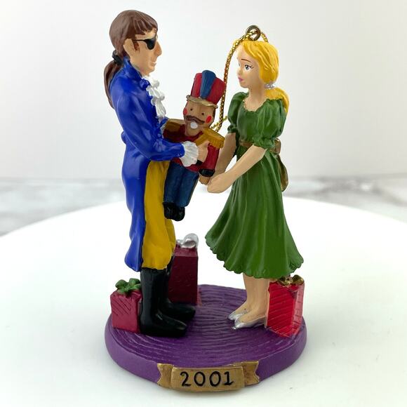The Nutcracker Clara's Gift Collectible Holiday Ornament CVS Treasures 2001 - Picture 1 of 13